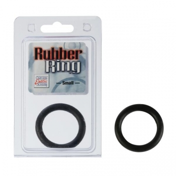 Black Rubber Cock Ring - Small