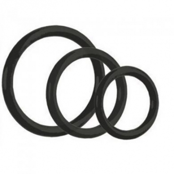 Tri-Rings Set of 3 - Black