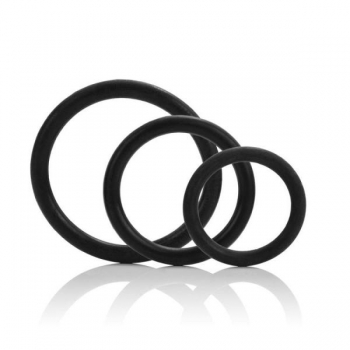 Tri-Rings Set of 3 - Black