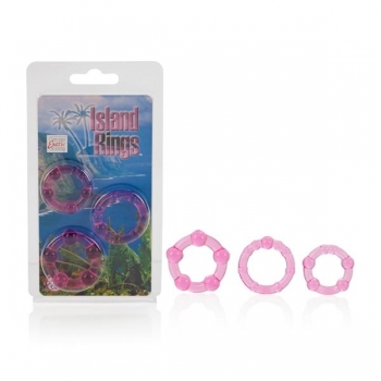 Island Rings - Pink