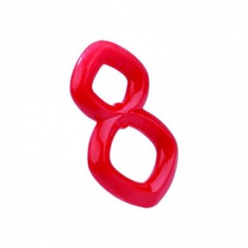 Crazy 8 Red Cock Ring