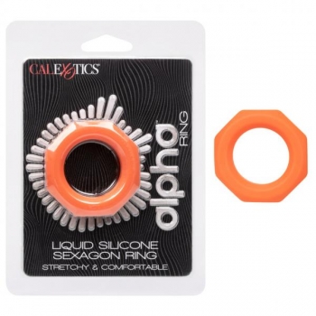 Alpha Liquid Silicone Sexagon Ring