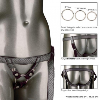 Regal Duchess Pewter Harness for Royal Pleasure