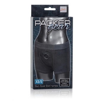 Packer Gear Black Boxer Harness XS/S