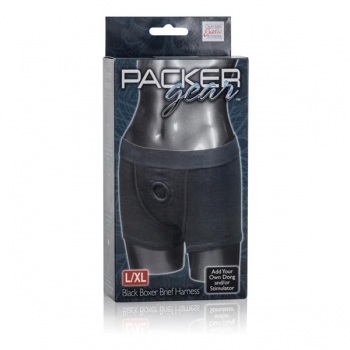 Packer Gear Black Boxer Harness L/XL