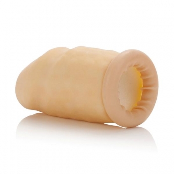 Latex Nubby Head Extension - Ivory