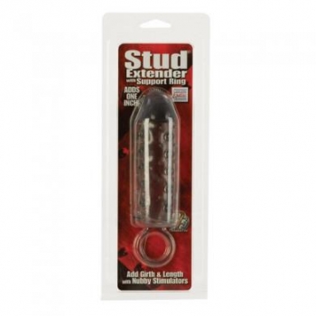 Stud Extender with Support Ring Smoke