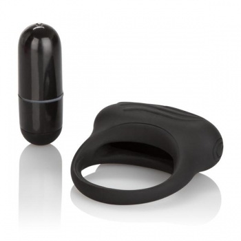 Luxury Black Vibrating Couples Ring