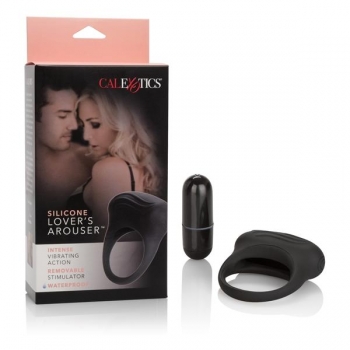 Luxury Black Vibrating Couples Ring