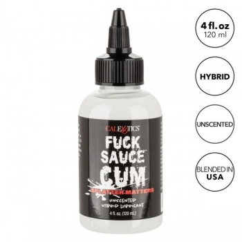 Fuck Sauce Cum Hybrid - 4 Oz Unscented Lube