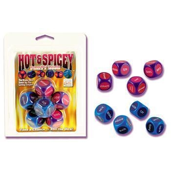 Hot and Spicey Party Dice