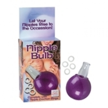 Nipple Bulb Enhancer with 4 Rings