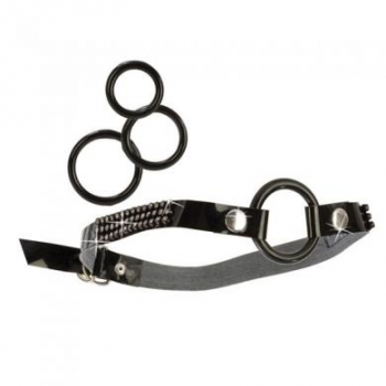 Open Ring Gag with Interchangeable Rings