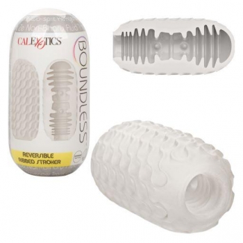 Boundless Reversible Ribbed Stroker - Versatile Pleasure