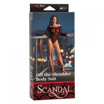 Scandal Off The Shoulder Bodysuit - Sultry Lingerie