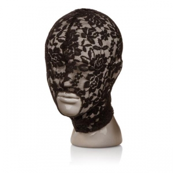 Scandal Lace Hood - Sensory Deprivation Accessory