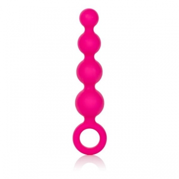 Coco Licious Silicone Booty Beads Pink 4.5 Inch