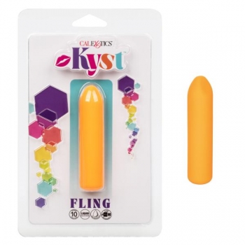 Kyst Fling Orange - Mini Massager for Pleasure