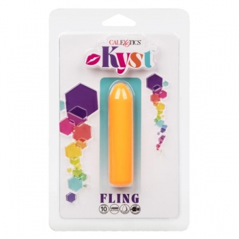 Kyst Fling Orange - Mini Massager for Pleasure