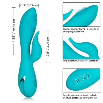 California Dreaming Santa Monica Starlet Blue Vibrator