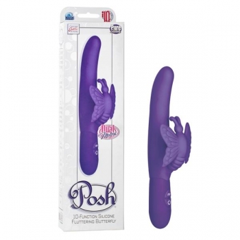 Posh Fluttering Butterfly Purple Vibrator