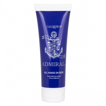 Admiral All Hands On Deck Masturbation Cream - 8oz Tube