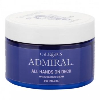 Admiral All Hands On Deck Masturbation Cream - 8oz Jar