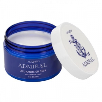 Admiral All Hands On Deck Masturbation Cream - 8oz Jar