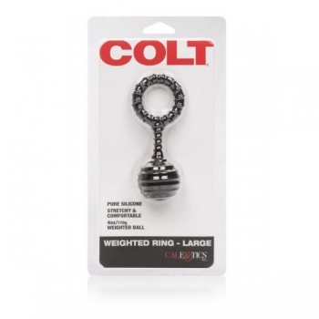 Colt Large Weighted Ring - Black