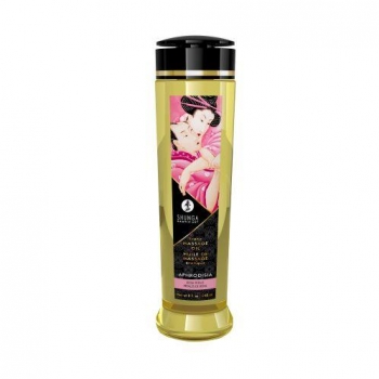 Massage Oil Aphrodisia with Rose Petals