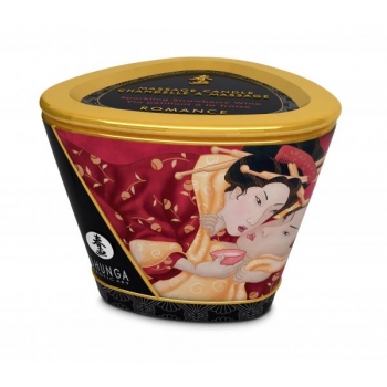 Shunga Strawberry Wine Massage Candle - 5.7oz