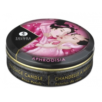 Shunga Massage Candle - Rose Petals 1oz