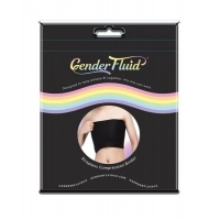 Gender Fluid Chest Compression Binder - Black Large