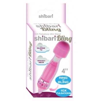 Shibari Sexy! Bling Bling Mini Wand - Pink