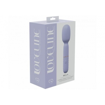 Loveline Bella Mini Wand Vibrator in Lavender