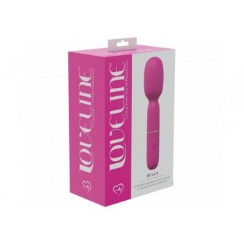 Loveline Bella Mini Wand Vibrator - Pink