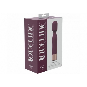 Loveline Glamour Mini Wand - Burgundy