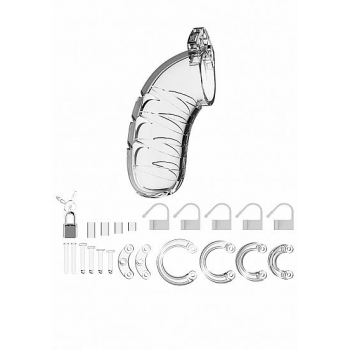 Mancage Chastity 4.5 inches Transparent Model 4 Clear