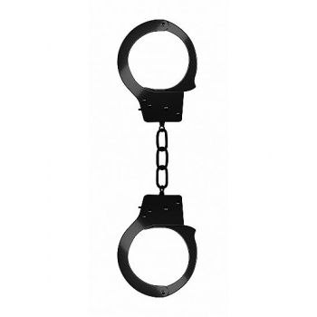 Ouch Beginners Handcuffs - Metal Black