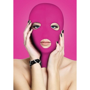 Ouch Subversion 3 Hole Hood Mask - Pink