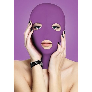 Ouch Subversion Purple Mask - 3 Hole Hood