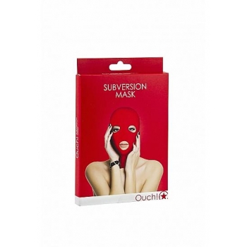 Ouch Subversion Mask - Red