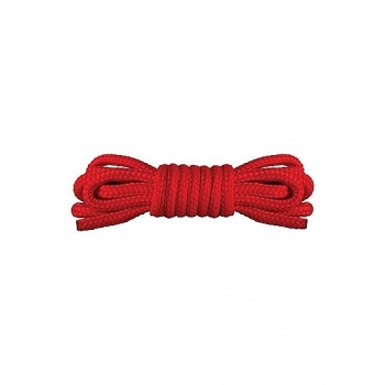 Ouch Japanese Mini Rope - 1.5m Red