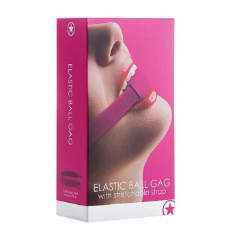 Elastic Ball Gag Pink