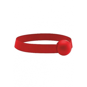 Elastic Ball Gag Red