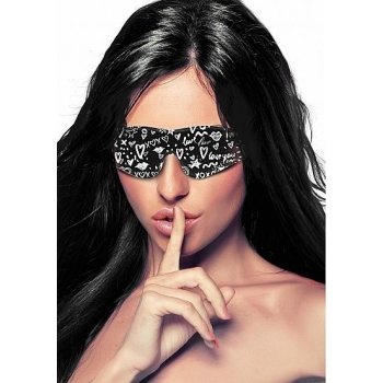 Love Street Art Fashion Printed Eye Mask