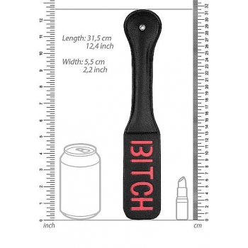 Ouch! Bitch Paddle - Black