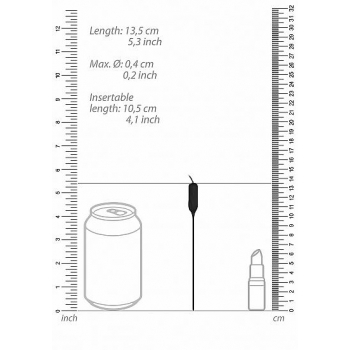 Silicone Rechargeable Vibrating Urethral Sounding Plug - Pleasure Exploration