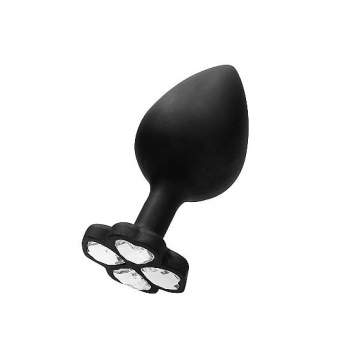 Regular Lucky Diamond Butt Plug Black