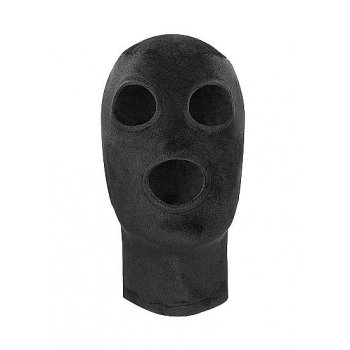 Velvet & Velcro Mask with Mouth & Eye Opening